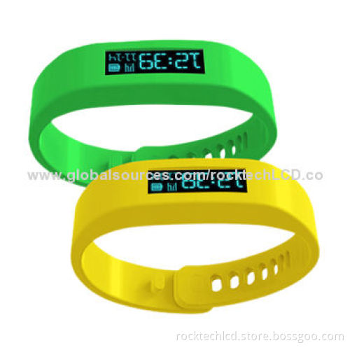 Smart Healthy Bluetooth Bracelets with OLED Display, 80mAh Battery